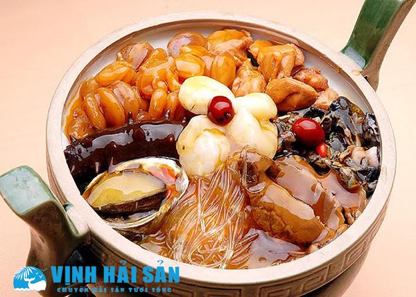 bào ngư hầm thuốc bắc