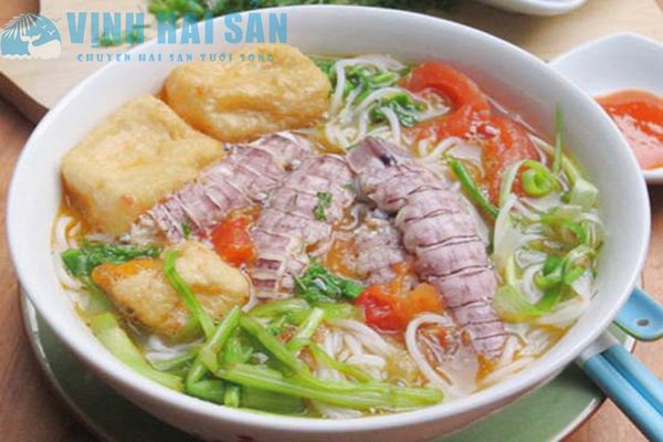 bún tôm tít